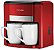 Cafeteira Multilaser 2 Xícaras 127V 550W - Filtro Permanente e Colher Dosadora - Vermelho - BE015 - Imagem 3