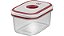 Conjunto de Potes Herméticos para Cozinha com Tampa 08 Peças Vermelho - Electrolux - Imagem 10