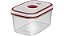 Conjunto de Potes Herméticos para Cozinha com Tampa 08 Peças Vermelho - Electrolux - Imagem 8