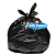 Saco de lixo 50x60 preto 40 lts / 100 un - Imagem 1