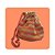 Bolsa De Crochê Laranja E Amarelo - Imagem 2