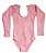 Collant ballet rosa manga longa infantil - Imagem 1