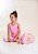 Bolsa cor de rosa acetinada para bailarinas em aulas de ballet - Imagem 5