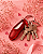 Chaveiro sapatilha vermelho com glitter - Imagem 1