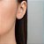BRINCO PONTO DE LUZ OURO 18K 6 MM EM OURO 18K - Imagem 2