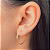 BRINCO ARGOLA 23 MM EM OURO 18K - Imagem 2