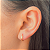 BRINCO ARGOLA 11 MM EM OURO 18K - Imagem 2