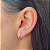 BRINCO LOSANGO Q 01 EM OURO 18K - Imagem 2
