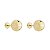 Brinco Bola 7mm Adulto Ouro 18k - Imagem 1