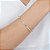 Bracelete Chato 2 Mm em ouro 19 Cm - Imagem 2