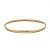 Bracelete Amendoa 4 Mm Em Ouro 19 Cm - Imagem 1