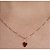 Pingente Ponto De Luz Coração 6mm Ouro 18k 750 - Imagem 2