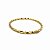 BRACELETE TORCIDO 3MM EM OURO - Imagem 1