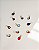 Pingente Ponto de Luz Gota em Ouro 18K 750 - Imagem 1