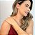 CONJUNTO CORAÇÃO EM OURO - BRACELETE + BRINCO CHATO 19MM - Imagem 1