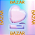 BAZAR - Molde de Silicone Coração Unitário com Base (5,7cm) - Imagem 1