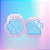 Molde de silicone Patinhas 2 Cavidades 3d - 4cm - Imagem 1