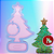 BAZAR - Molde de Silicone Árvore de Natal 15cm Bola Natalina - Imagem 1