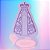 BAZAR - Molde de Silicone Nossa Senhora com Base 12cm - Imagem 1
