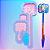 Molde de Silicone Caneta Arlequina Baby - Pingente - Clips- Super Slim - Imagem 2