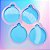 Molde de Silicone Bola Natalina 4 Cavidades - 7cm - Imagem 1