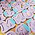 Molde de Silicone Kit 26 Letras Arredondadas - Imagem 1
