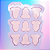 Molde de Silicone Body mini 3cm - 9 Cavidades - Imagem 1