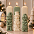 Molde de Silicone - Vela - Modelo II - Vovó - Boneco de Neve - Papai Noel - Imagem 1