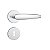 FECHADURA STAM INOX  813/33 INT - Imagem 3