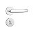 FECHADURA STAM INOX  823/33 - WC - Imagem 1