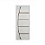 PORTA HDF BRANCA FRISADA 0,60 X 2,10 - PORMATEX - Imagem 1