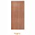 PORTA HDF MOGNO 0,70 X 2,10 - PORMATEX - Imagem 1