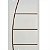 PORTA HDF BRANCA FRISADA 0,70 X 2,10 - PORMATEX - Imagem 2