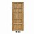 PORTA MAD PINUS PP. 502 - 210 X 080 - IMPEL - Imagem 3