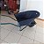 CARRINHO METASUL 90 LTS AZUL CACAMBA PLASTICA - Imagem 2