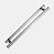 PUXADOR INOX ESC. 304 DUPLO 30X10X400MM - STAM - Imagem 1