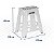 BANQUETA DOBRAVEL BR 450MM - VONDER - Imagem 3