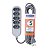 EXTENSAO TRAMONTINA C/5 TOM. 2P+T 10A/250V 5MT - Imagem 1