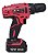 PARAFUSADEIRA 12V BATERIA BIV KIT 17PCS - WORKER - Imagem 4
