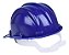 CAPACETE SEGURANÇA PARA CONSTRUCAO  AZUL - WORKER REFORÇADO COM CARNEIRA - Imagem 5