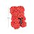 Urso Teddy Flowers Vermelho - Imagem 2