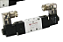 VALVULA DUPLO SOLENOIDE EM LINHA 5/2 VIAS - Imagem 1