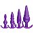 Kit Plug Anal em Silicone 4 Peças - Imagem 2