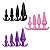 Kit Plug Anal em Silicone 4 Peças - Imagem 1