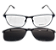 Armação para Óculos de Grau Speedo Eyewear Clip On SP1387 06A - Imagem 1