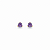 BRINCO STUD TRILLON AMETISTA - Imagem 1