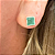 BRINCO STUD ESMERALDA - Imagem 3
