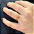 ANEL MINIMAL CUSHION MOISSANITE - Imagem 2