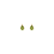 BRINCO MINIMAL DROP PERIDOTO - Imagem 1