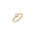 ANEL MINIMAL DROP MOISSANITE - Imagem 1